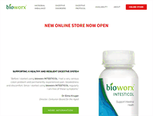 Tablet Screenshot of bioworx-health.com